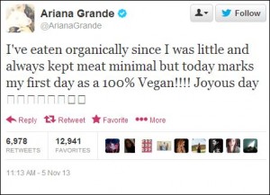 ariana-grande-vegan-tweet