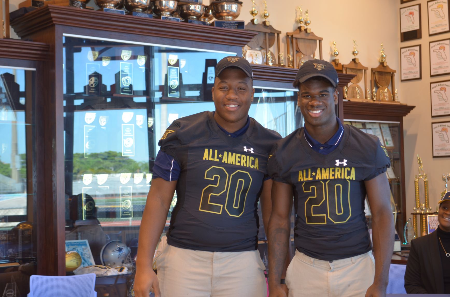 St Thomas Aquinas High School S Dumervil And Rosemy Selected To