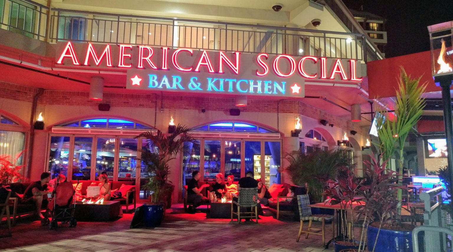 the american social bar kitchen