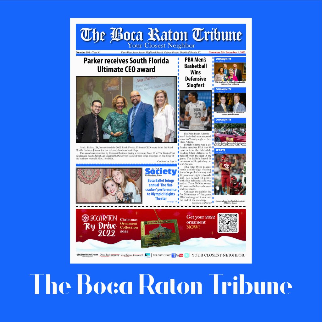 The Boca Raton Tribune ED41 by The Boca Raton Tribune - Issuu